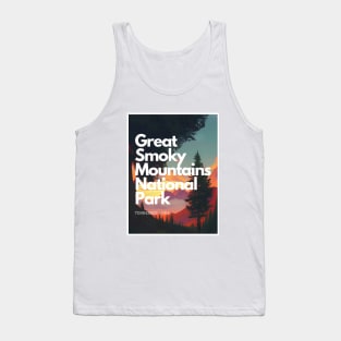 Great Smoky Mountains National Park hike - Tennessee USA Tank Top